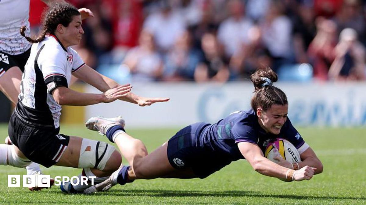 Francesca McGhie is joint-top try scorer at the Women
