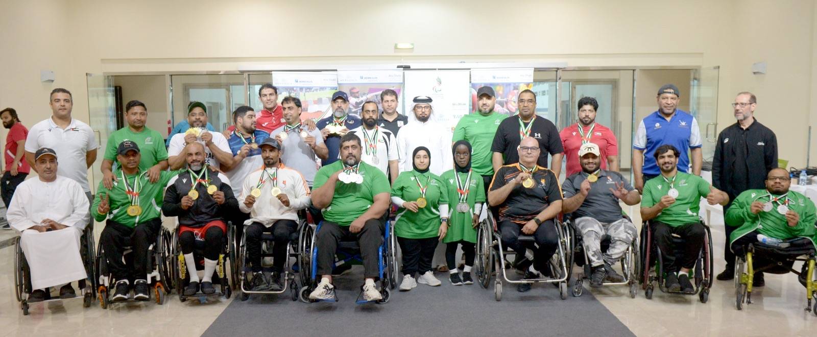 «البارالمبية الوطنية» تتوج الفائزين في بطولة رفعات القوة
