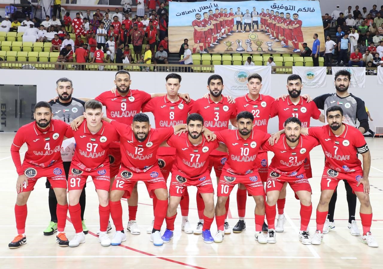 البطائح بطل دوري الصالات
