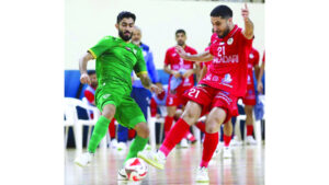 ذهاب نصف نهائي دوري الصالات ينطلق اليوم
