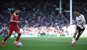 تقييم كارثي لمحمد صلاح بعد خسارة ليفربول أمام فولهام
