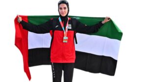 رقية المرزوقي ترفع حصاد الإمارات من الميداليات في «الخليجية الشاطئية»
