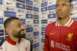 محمد صلاح يكسر رقم هنري ويحرج فان دايك
