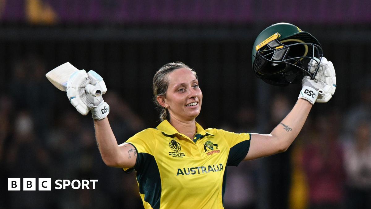 Ash Gardner celebrates her century for Australia