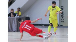 كلباء يقترب من نهائي دوري كرة الصالات
