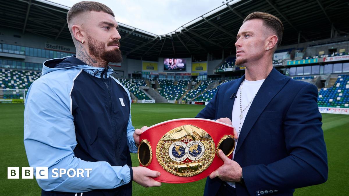 Lewis Crocker and Paddy Donovan