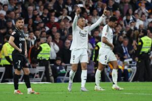 مبابي يكشف سر ركلة فوز ريال مدريد على ليجانيس
