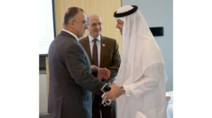 القرقاوي يبحث مع مصيلحي معالجة الأزمة المالية لسلة العرب
