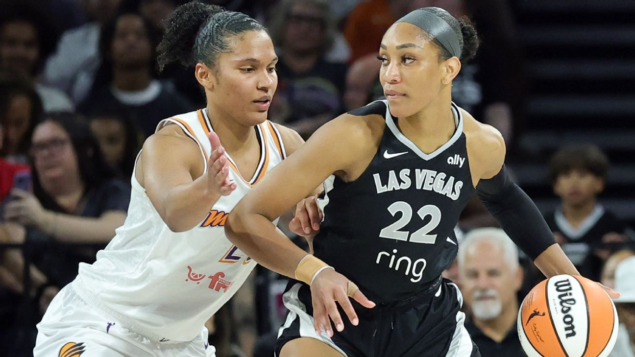 نهائيات WNBA 2025: معاينة Las Vegas Aces-Phoenix Mercury
