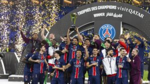 ديمبلز يسجل هدفًا متأخرًا ليحافظ باريس سان جيرمان على كأس السوبر الفرنسي أمام موناكو
