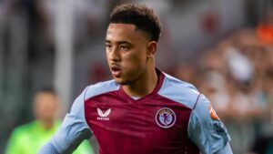 Jacob Ramsey playing for Aston Villa Football Club