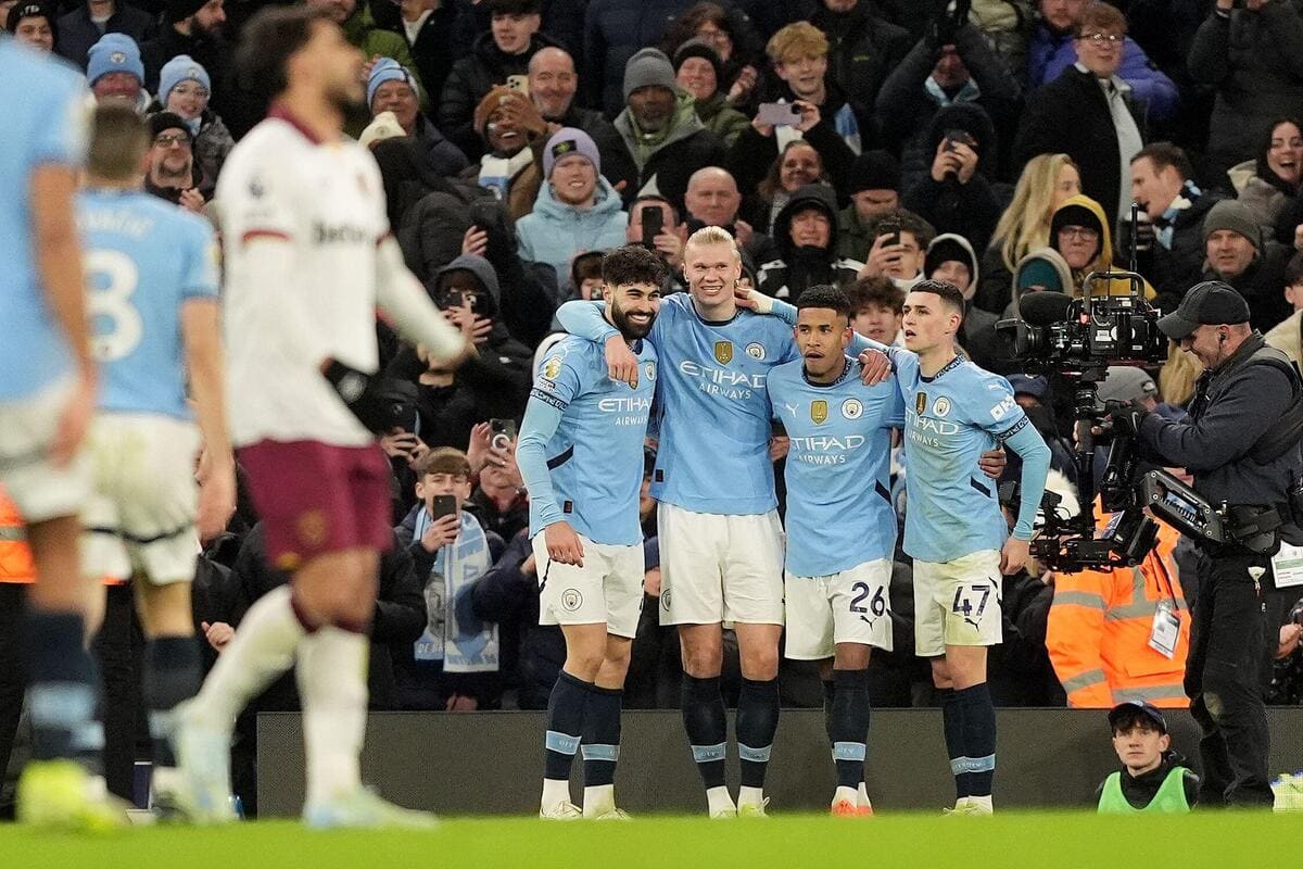 مانشستر سيتي 4-1 وست هام: بدأ رامبانت سيتي في إعادة اكتشاف صيغة الفوز
