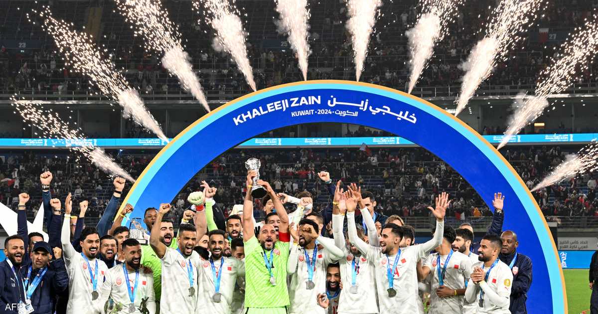 محمد بن زايد ومحمد بن راشد يهنئان البحرين بإنجاز "خليجي 26"
