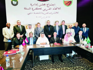 القرقاوي الأقرب لرئاسة «عربي السلة» حتى 2028
