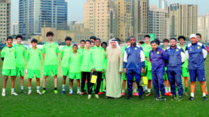 الوصل يكرّم 4 لاعبين من الناشئين
