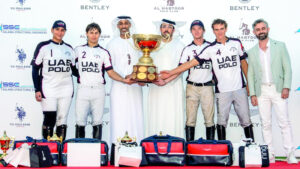 ميثاء بنت محمد تقود فريق «الإمارات» للفوز بكأس دبي الذهبية للبولو
