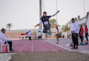 637 لاعباً ولاعبة يتنافسون في بطولة الدولة لألعاب القوى
