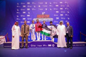 9 ميداليات لمنتخب الإمارات و22 للأندية في كأس العرب للتايكواندو
