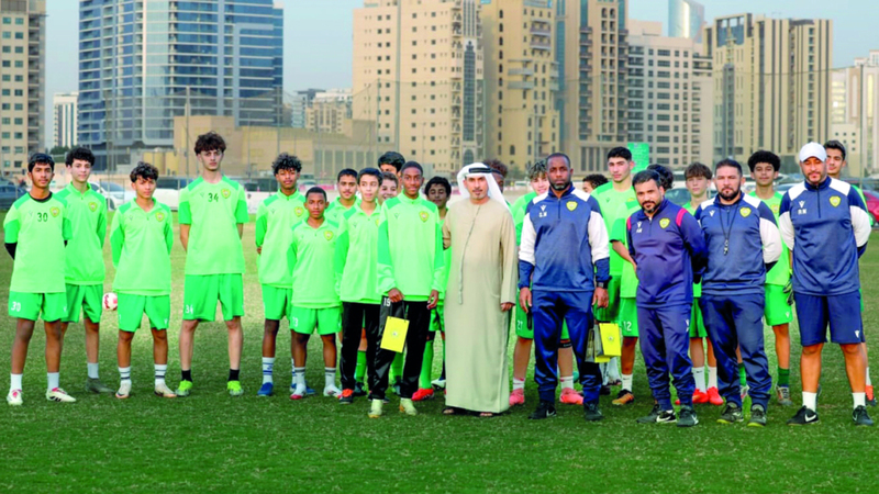 الوصل يكرّم 4 لاعبين من الناشئين
