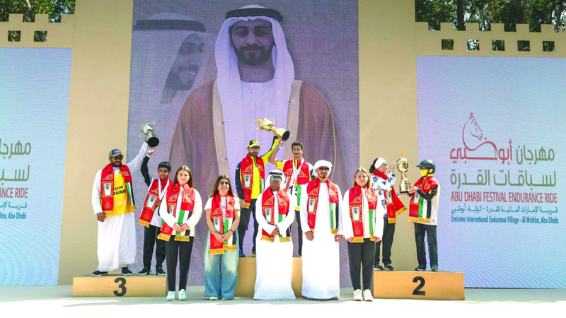 ذياب البلوشي يظفر بكأس زايد بن منصور بن زايد للقدرة
