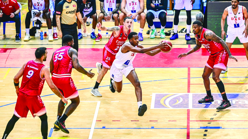 منتخب السلة يواجه سورية بصفوف مكتملة
