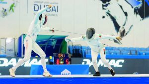 المبارزة الإماراتية تحصد 4 ميداليات في «دورة ند الشبا»
