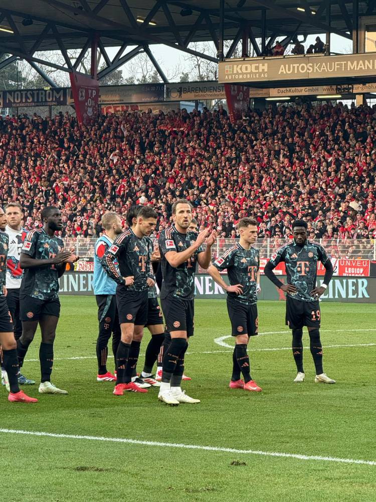 بايرن ميونخ يتعادل مع يونيون برلين 1 - 1 ويواصل هدر النقاط
