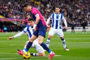 برشلونة يستعيد صدارة الدوري برباعية في مرمى سوسيداد
