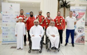 استقبال حافل لمنتخب الدراجات لأصحاب الهمم
