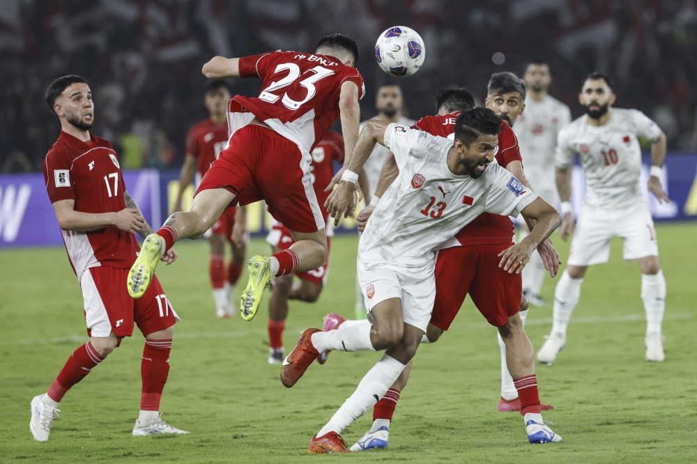 البحرين تفقد فرصة التأهل المباشر لكأس العالم بخسارتها في إندونيسيا
