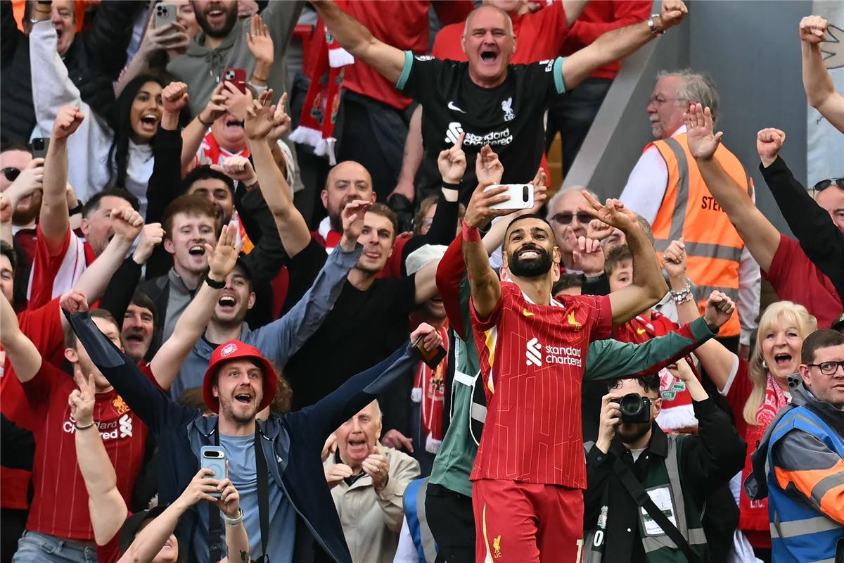 رسالة محمد صلاح لجماهير ليفربول بعد التتويج بالدوري الإنجليزي
