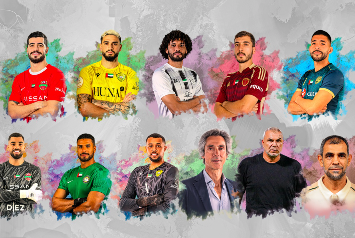 الكشف عن المرشحين لجوائز "الأفضل في أبريل" بالدوري الإماراتي
